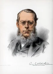 Richard Assheton Cross, 1st Viscount Cross, britisk statsmand, c1890.