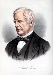 Robert Lowe, 1. Viscount Sherbrooke, britisk statsmand, c1890.