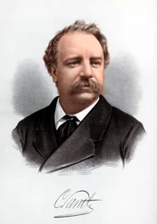 Sir Charles Santley, engelsk vokalist, c1890.