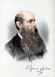 Sir Wilfrid Lawson, britisk politiker og afholdenhedsforkæmper, c1890.