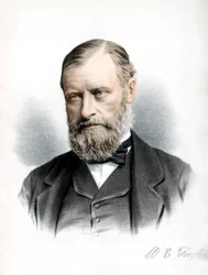 William Edward Forster, britisk liberal politiker, c1890.