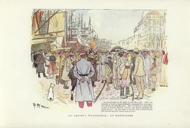 En kunstners vandringer i Marseille