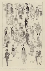 Børnenes udklædningsbal i Mansion House