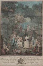 Brylluppet på slottet, 1789.