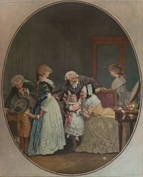 Buketterne eller bedstemorens dag, 1788, 1913