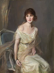 Portræt af Dona Maria Mercedes de Alvear