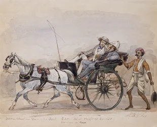 Et besøg i fængslet, 1849