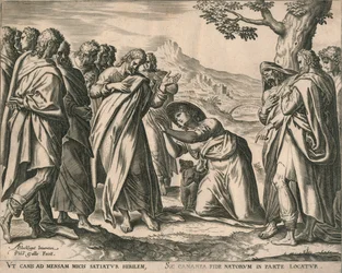 Kristus og Kanaans kvinde, c1577-1579.