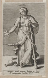 Sanitas, fra Prosopographia, ca. 1585-90., ca. 1585-90.