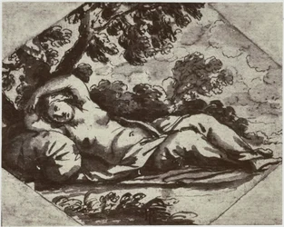 Bischop [Jan de Bisschop], En Tornerose