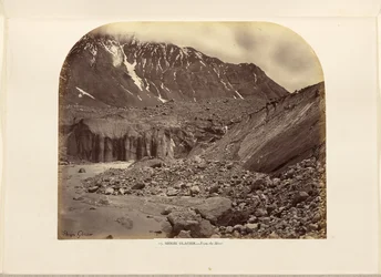 Shigri-gletsjeren - fra floden