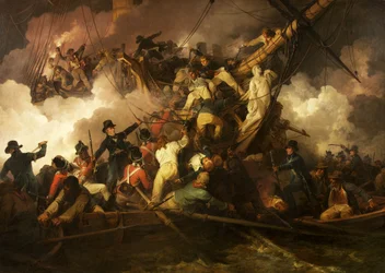 Udskæringen af den franske Corvette 