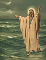 Kristus går på havet