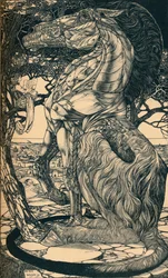 Rustum og Simoorg, ca. 1897