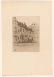 Gamle huse på Place Verte i Verviers Vieilles maisons, Place Verte (Verviers) (original titel)