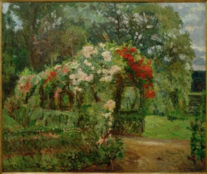 Rose lysthus i Richters have