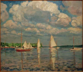Sejlbåde på Wannsee