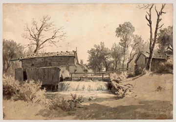 Mølle på åen nær Schliersee