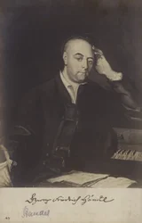 Portræt af Georg Friedrich Händel