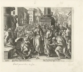 Paulus helbreder en krøbling i Lystra Apostlenes Gerninger (serietitel) Acta Apostolorum (serietitel)