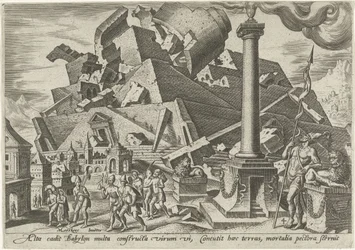 Ødelæggelsen af ​​Babelstårnet The Days of Doom of the Jewish People (serietitel)