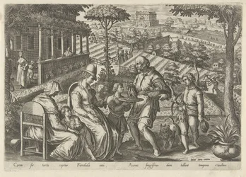 Jacht op de grasmus Jachttaferelen (serietitel) I hvilken enhver slags jagt, fuglefangst og fiskeri (serietitel)