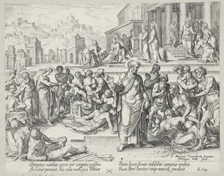 Petrus helbreder de syge med sin skygge