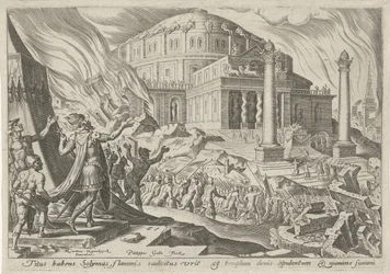 Ødelæggelse af Jerusalem af kejser Titus The Days of Doom of the Jewish People (serietitel)