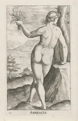 Vandnymfe Ambracia Ambracia (titel på objekt) Stroom en waternimfen (serietitel) Oceanitid-nymfer, epihidrid potamidus naiad (serietitel)