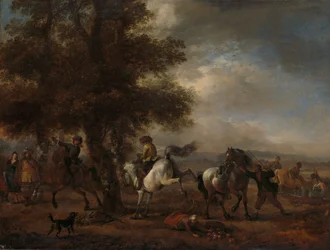 The Bucking Grey, ca. 1660-1665 (olie på panel)