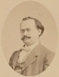 Portræt af komponisten Charles Lecocq 1832-1918, 1866.