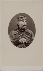 Portræt af Giuseppe Garibaldi 1807-1882, 1882.