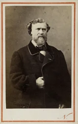 Portræt af Jules Lacroix 1809-1887, ca 1865.