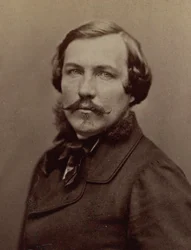 Portræt af pianist og komponist Alfred Quidant 1815-1893, ca. 1870.