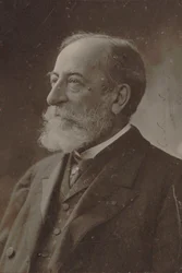 Portræt af komponisten Camille Saint-Saëns 1835-1921, 1910.
