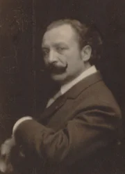 Portræt af komponisten Xavier Leroux 1863-1919, 1910.