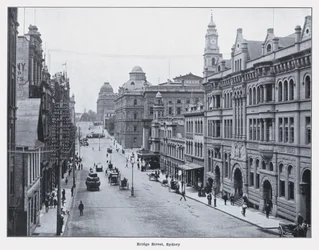 Bridge Street, Sydney (s/h-billede)