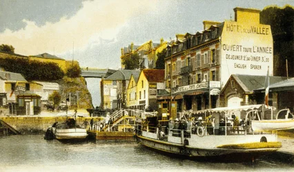 Postkort af Dinard, Bretagne, ca. 1900 (foto)