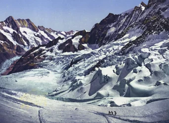 Jungfraubanen, ved Eismeer-stationen (foto)