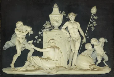 Bacchanalisk scene
