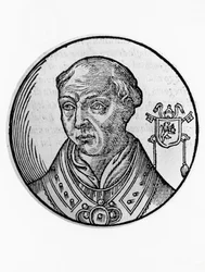 Portræt af Calixtus II (Guy de Burgundy, ca. 1060-1124)