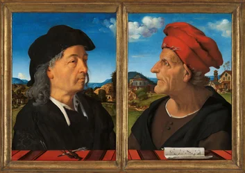 Portrætter af Giuliano og Francesco Giamberti da Sangallo, 1482-1485.