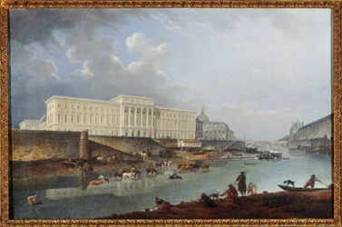 Hôtel de la Monnaie, Quai de Conti og Seinen, set fra Pointe de la Cité