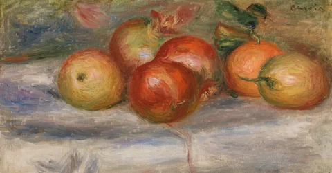 Æbler, appelsin og citron