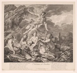 Fødsel af Bacchus Naissance de Bacchus (titel på objekt)