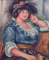 Pige med en rose, 1913, 1923