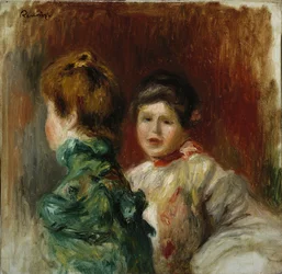 Heads of Two Women, ca. 1895 (olie på lærred)