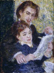 I studiet: Georges Riviere og Marguerite Legrand
