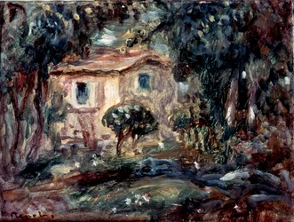 Landskab. Le Cannet, 1902.