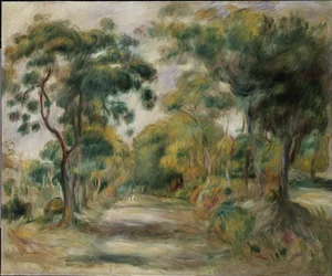 Landskab ved middagstid, 1900